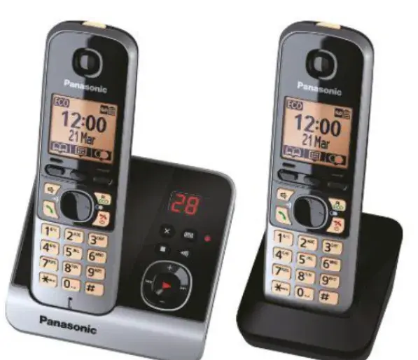 Bezdrôtový telefón Panasonic KX-TG6722 Duo