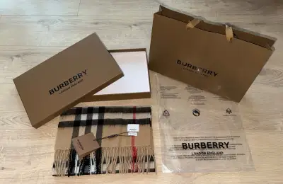 Burberry Checked Scarf