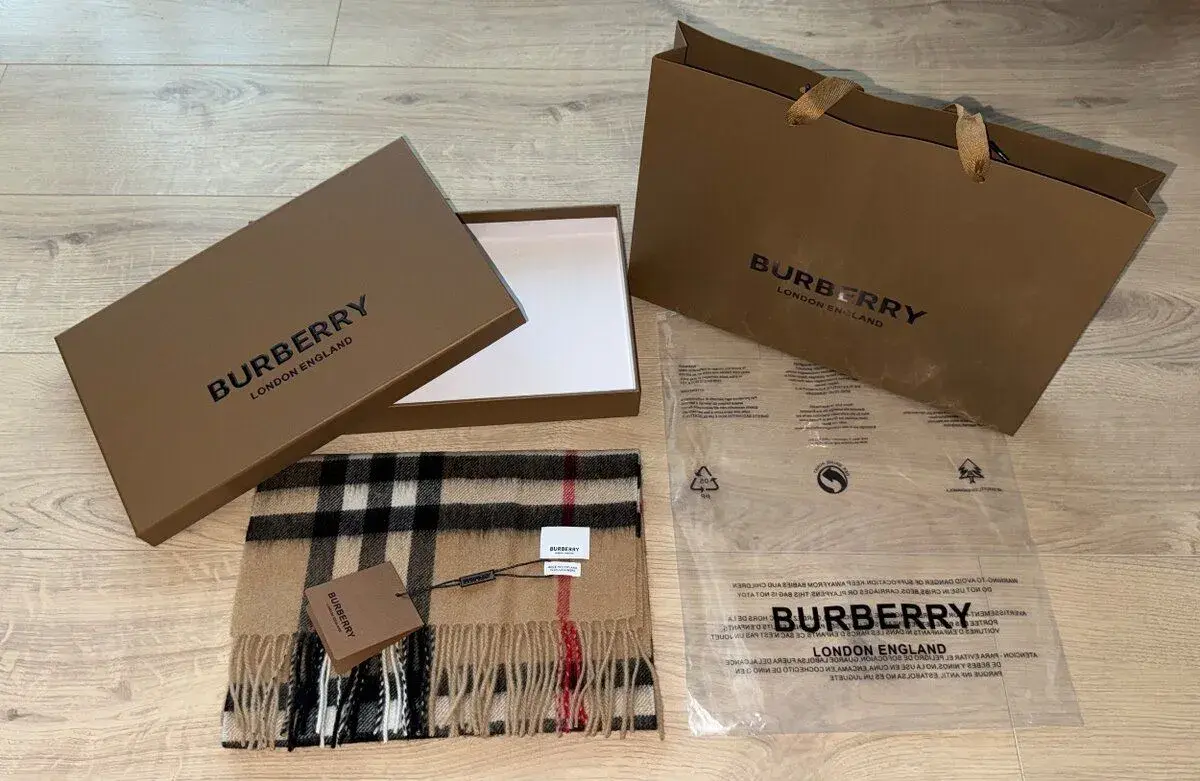 Burberry Checked Scarf
