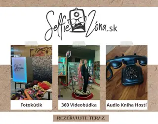 Fotobúdka / fotokútik na vašu svadbu, ples či párty