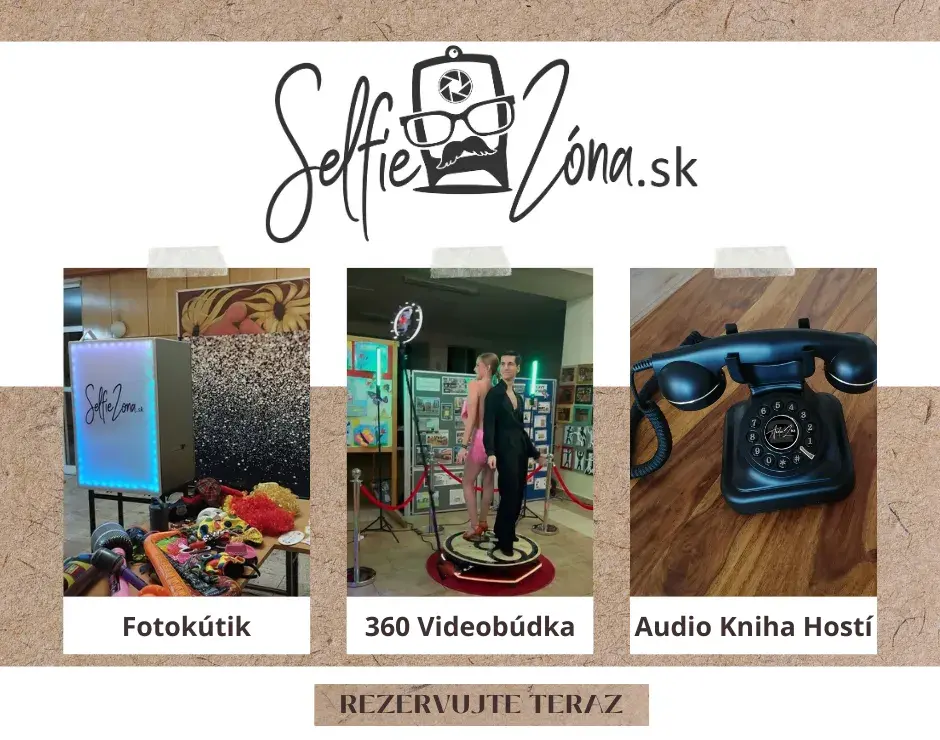 Fotobúdka / fotokútik na vašu svadbu, ples či párty