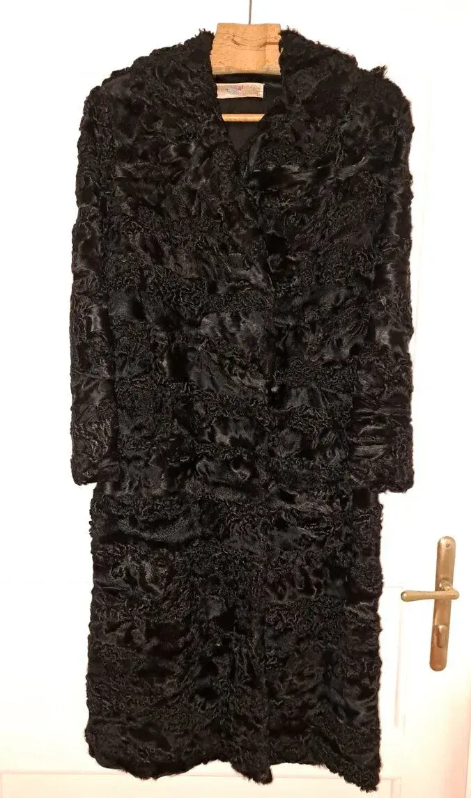 Dámsky dlhý perziánový kožuch
