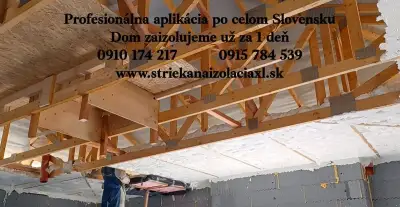 Izolacia striekana a fukana cele Slovensko AKCIA XL