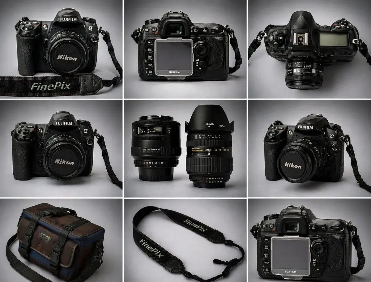 Fujifilm S5 Pro + objektívy + príslušenstvo