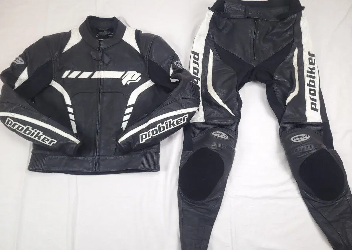 Probiker PRX-11 pánska dvojdielna kožená moto kombinéza 50 M