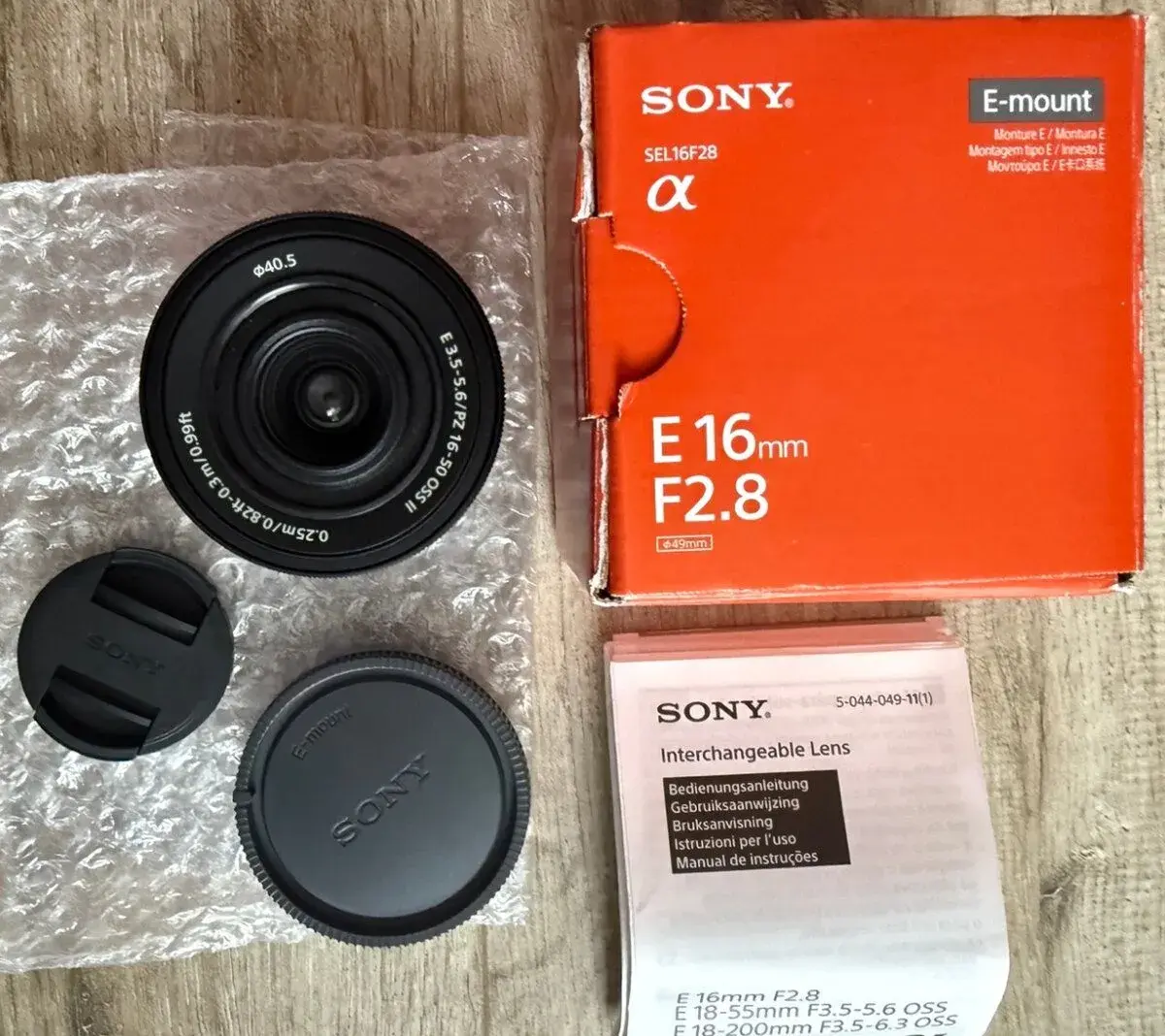 Sony E PZ 16-50mm F3.5-5.6 OSS II