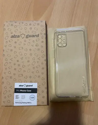 Priesvitný nový kryt na Samsung Galaxy M31s