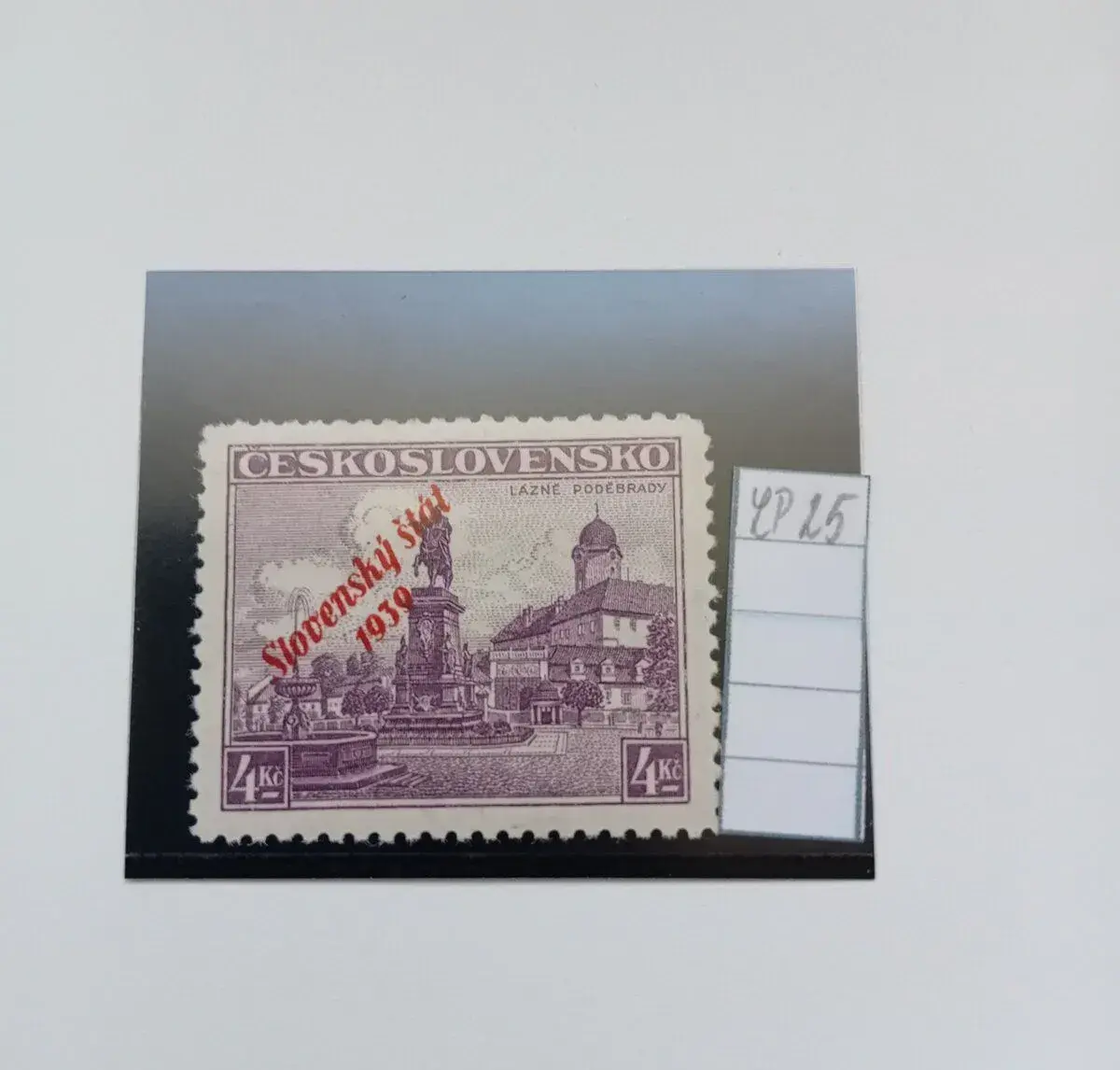 ZNÁMKY SLOVENSKÝ ŠTÁT 1939