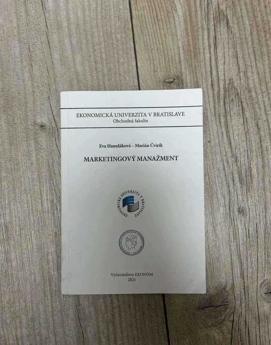 Marketingový manažment (EUBA Obchodná fakulta)