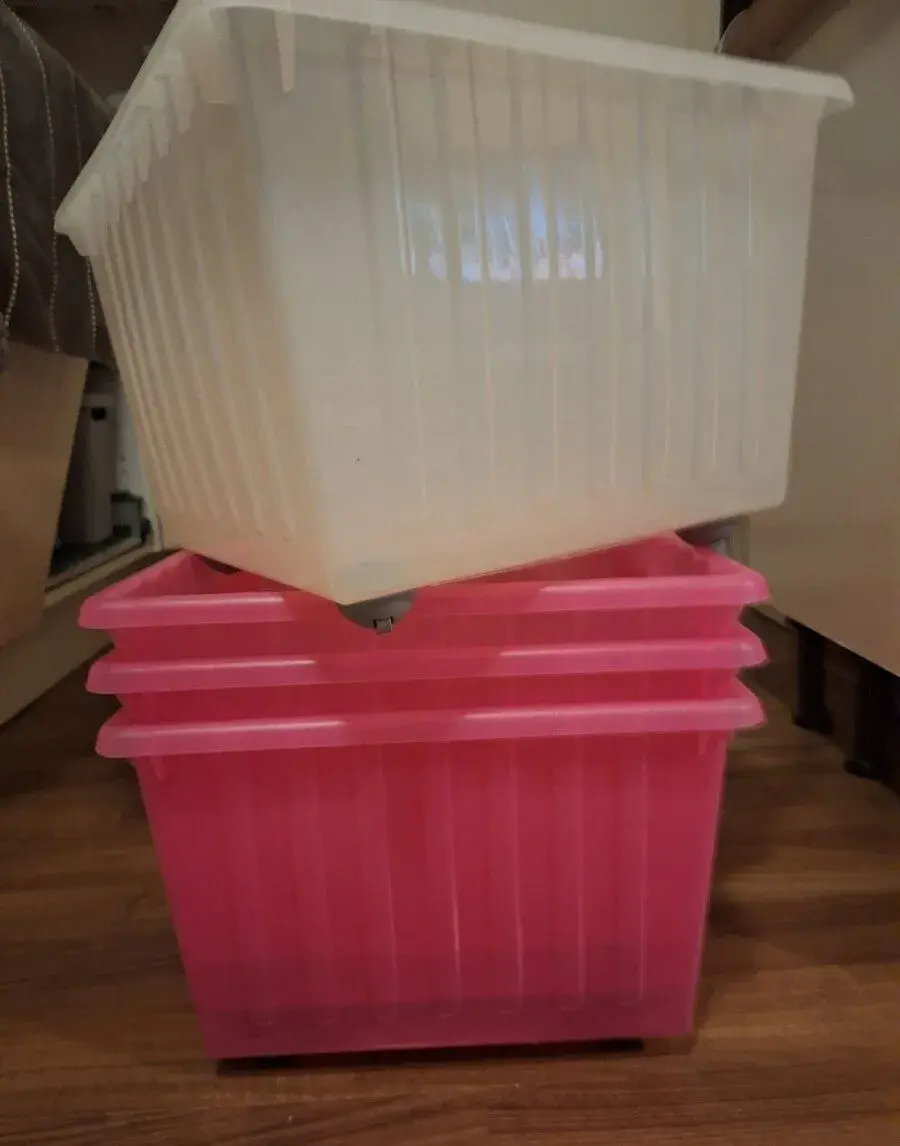 IKEA úložné boxy pre deti na kolieskach