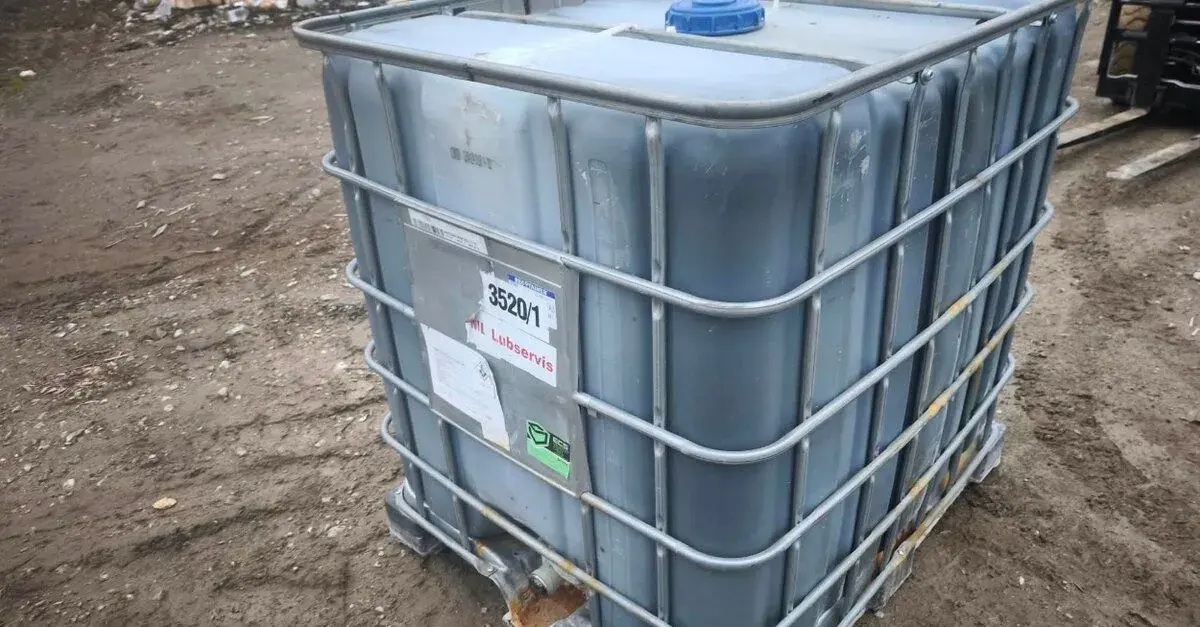 Olej na kúrenie 1000l v ibc nádobe