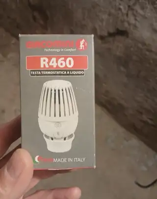 Termostaticke hlavice Giacomini R460 (clip-clap)