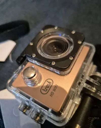 Action Camera Trevi Go 2200 WiFi Full HD Waterproof Gold