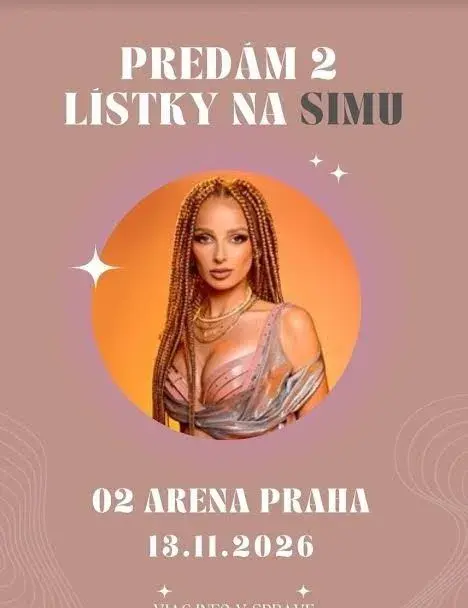 SIMA O2 Aréna Lístky
