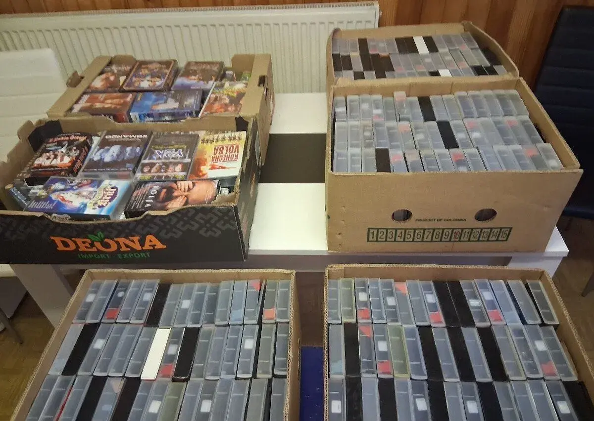 VHS original - pravidelne aktualizované po každom predaji