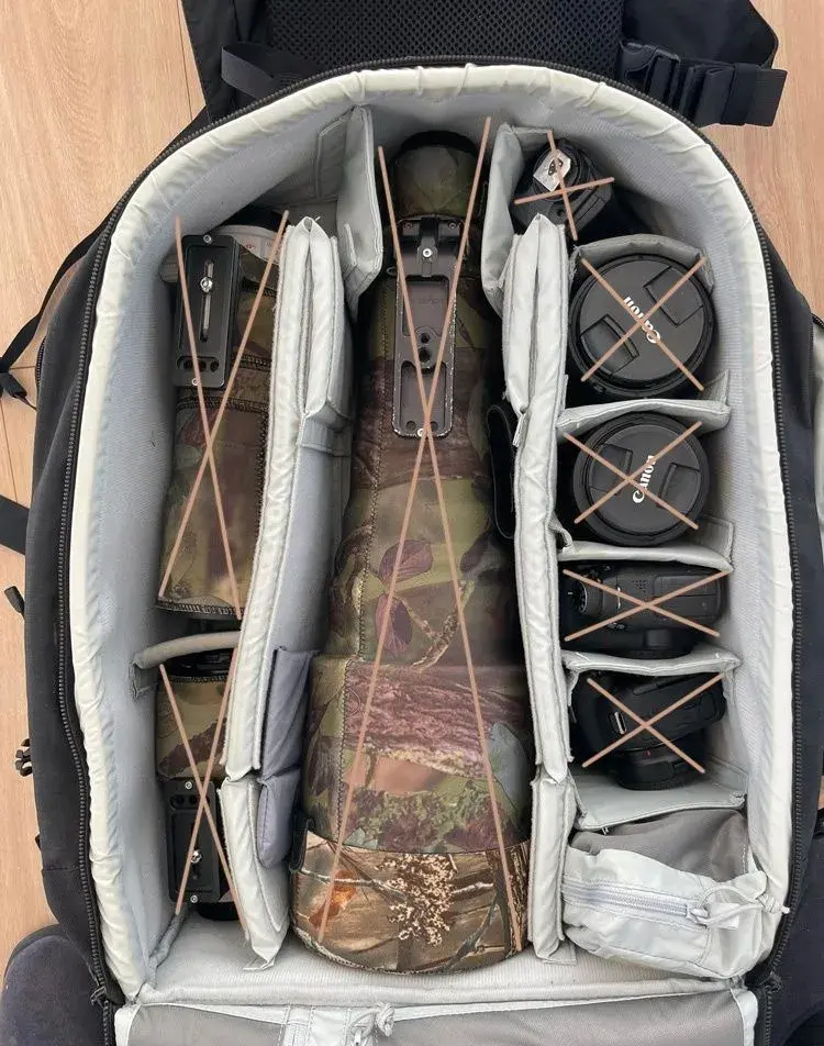 Lowepro Pro Trekker 650 AW - fotobatoh na teleobjektivy