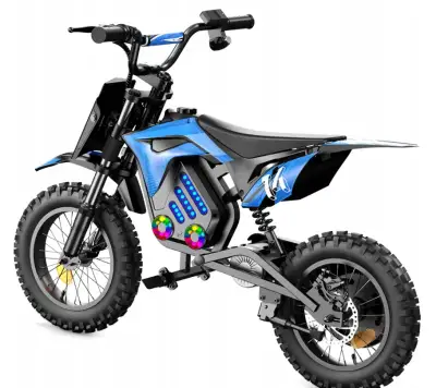 Detský elektrický motocykel, 500W, 14" kolesá, 5,2Ah
