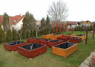 Vyvýšené záhony na mieru
