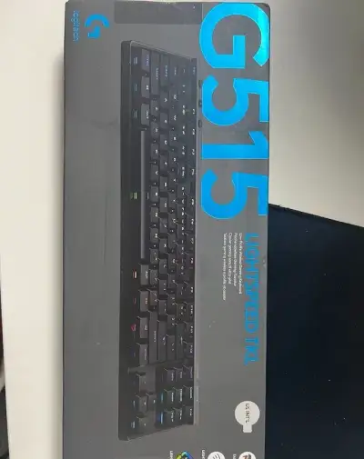Logitech G515 TKL Lightspeed Tactile Black