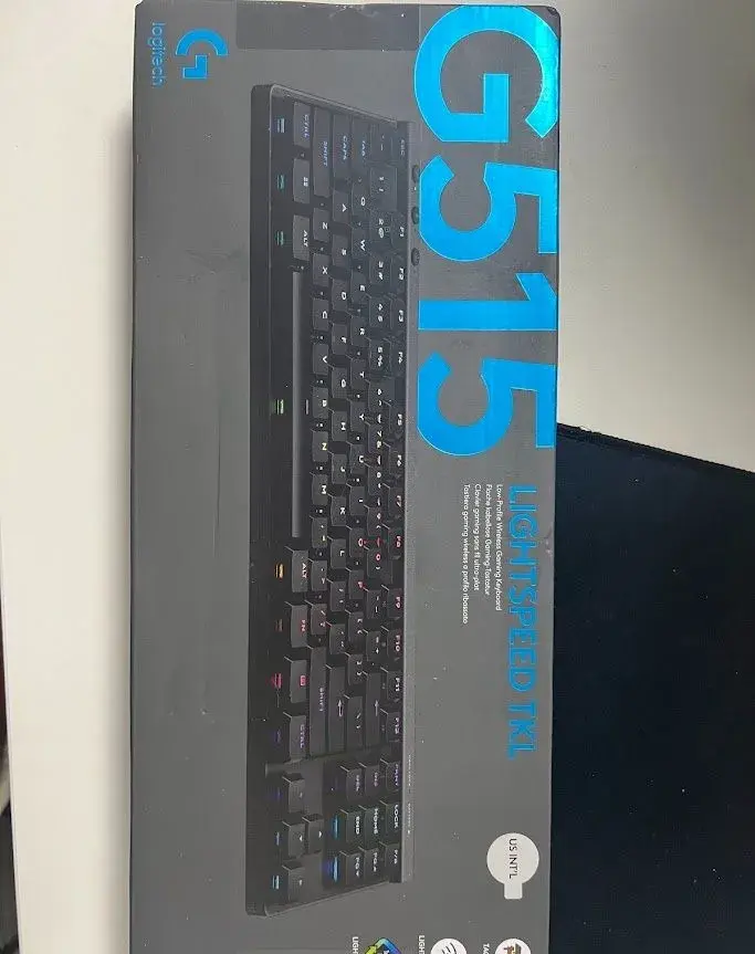 Logitech G515 TKL Lightspeed Tactile Black