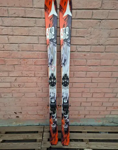 Používaný skialp set lyže Atomic BackLand 85 + Fischer