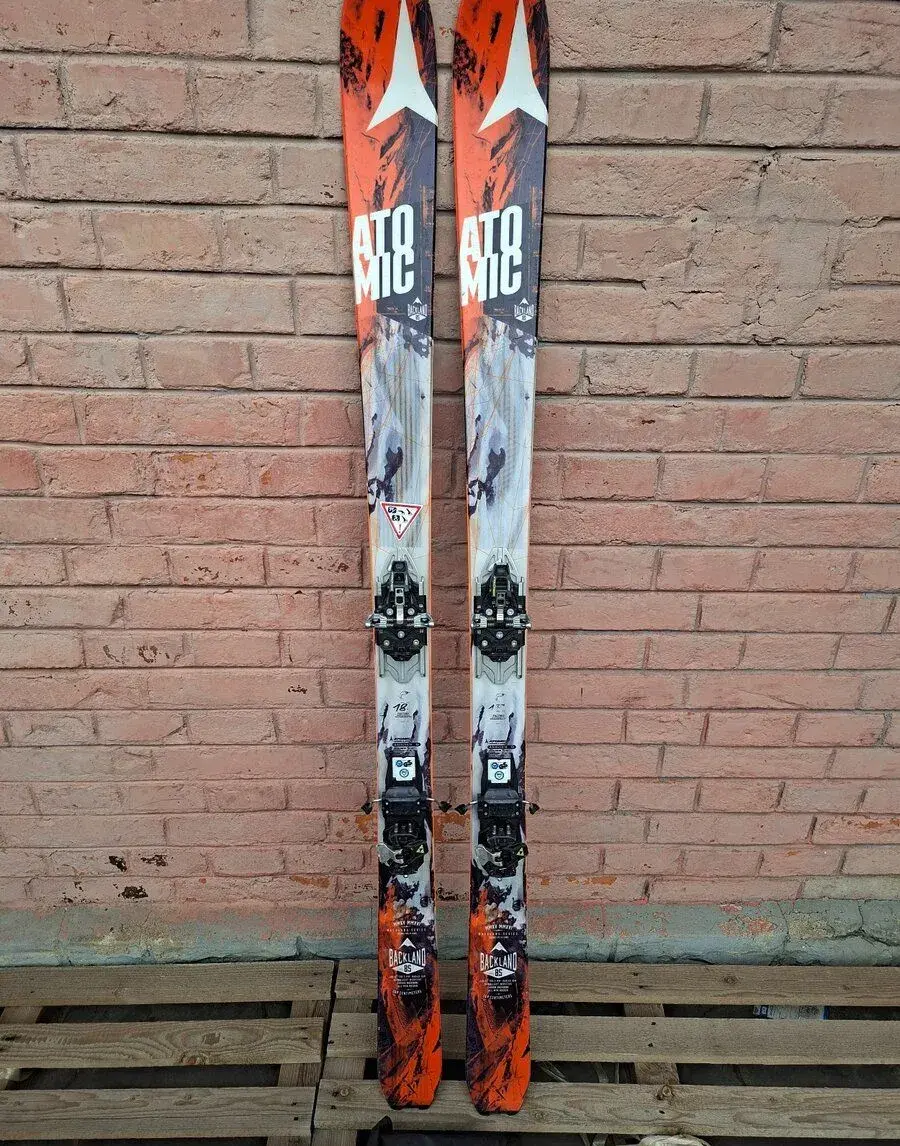 Používaný skialp set lyže Atomic BackLand 85 + Fischer