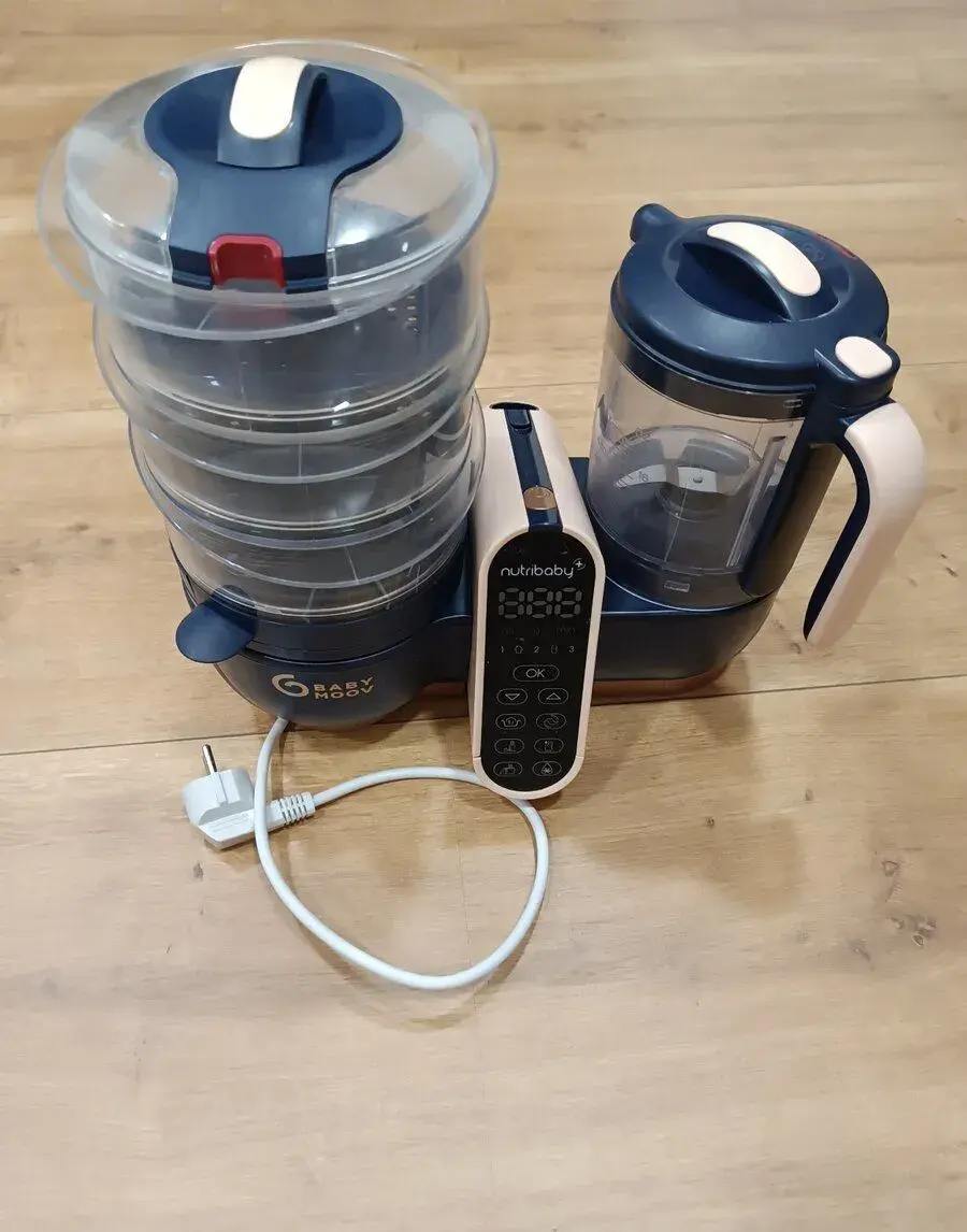 Babymoov Nutribaby+ (parný varič a mixér na detské príkrmy)