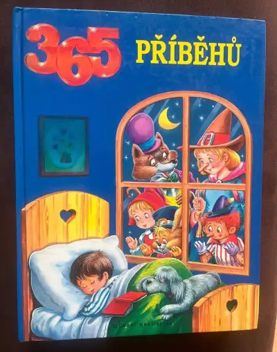 Detská kniha 365 pribehov v cz