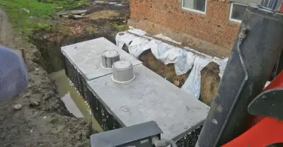 BETONOVÁ ŽUMPA 12m3, BETÓNOVÁ NÁDRŽ NA VODU