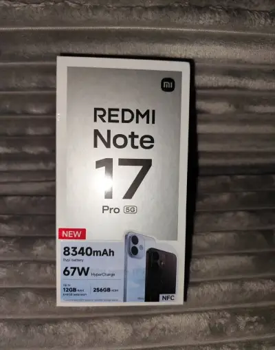 Xiaomi Redmi Note 17 Pro 5G 256GB black
