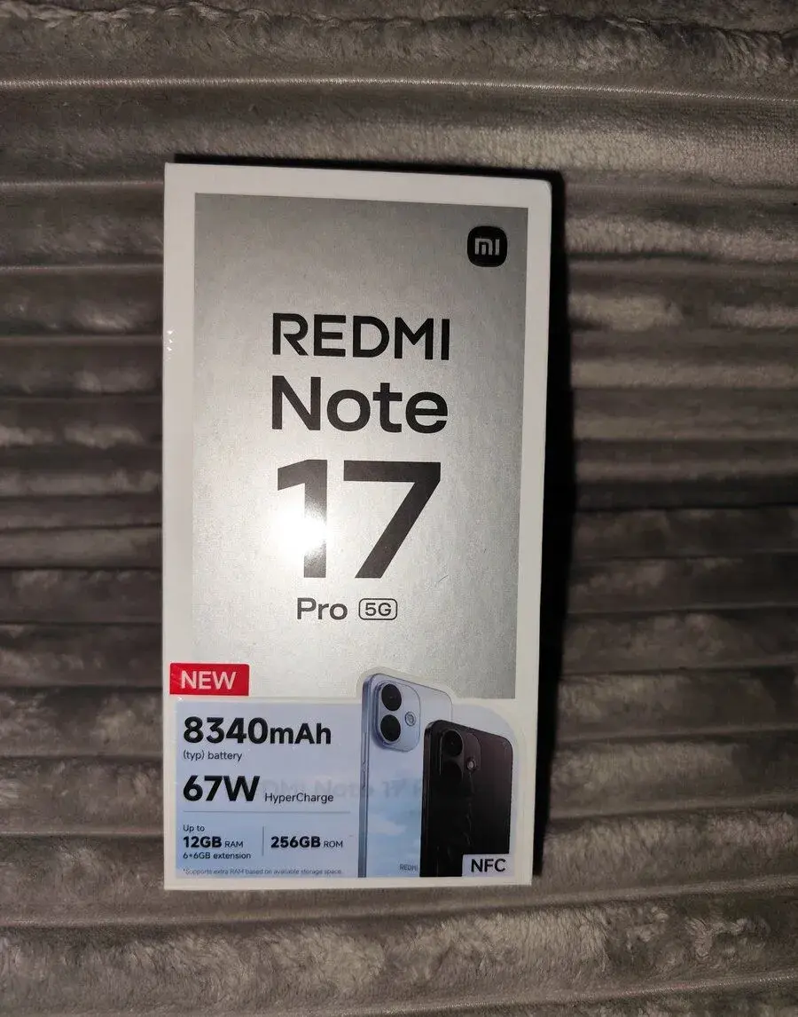 Xiaomi Redmi Note 17 Pro 5G 256GB black