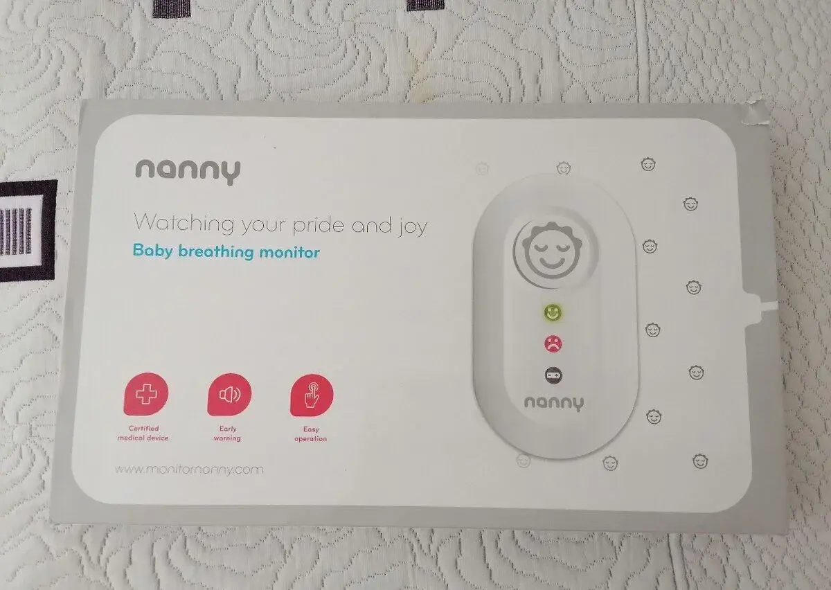 Monitor dychu Nanny plus lampička IKEA