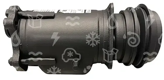 HARRISON kompresor Axial 6 remenice 128mm 1A 24V