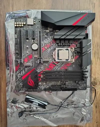 PC základ: ASUS ROG STRIX B360-G GAMING + Intel i5-94