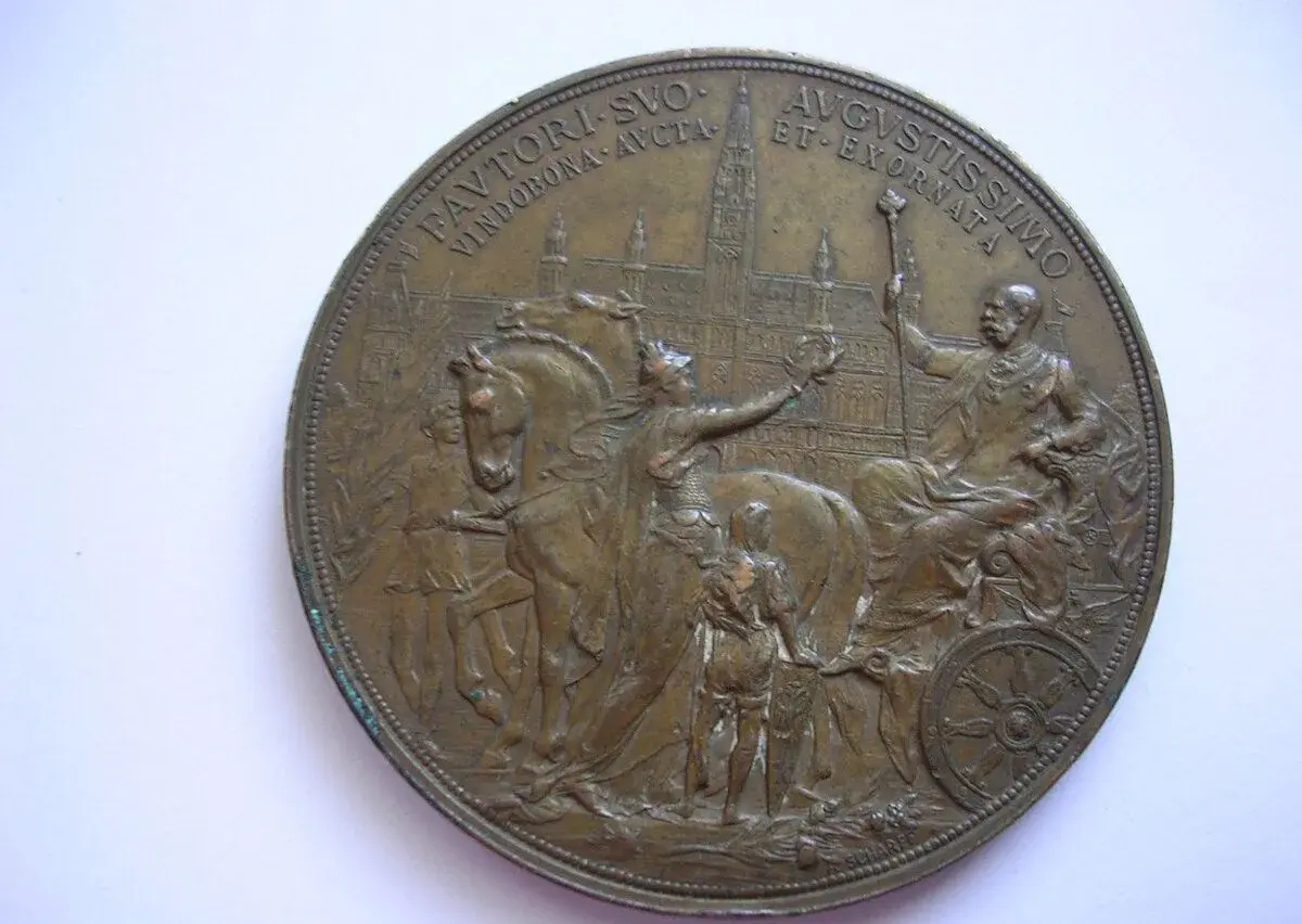 AE medaila 1888 Franz Joseph I. 40.výročie nástupu na tró