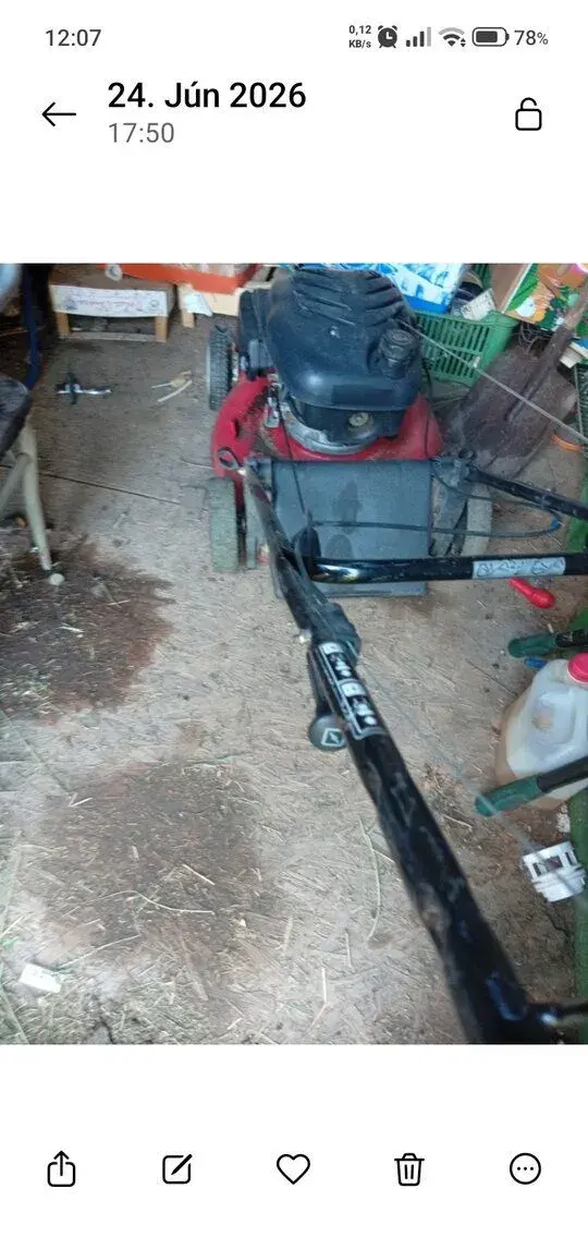Benzín.kosačky,indu.varič,Tissot ho