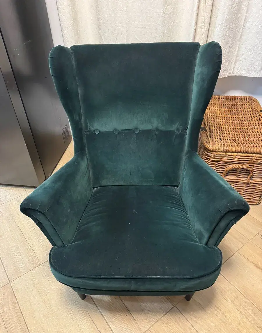 2 kreslá ušiak Strandmon z Ikea