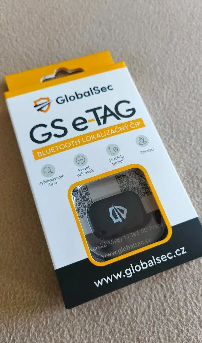 BLUETOOTH LOKALIZAČNÝ ČIP GlobalSec GS e-TAG