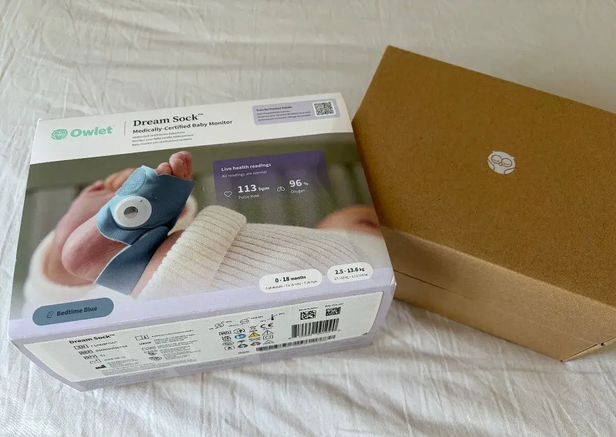 Owlet Dream Sock 0 – 18 mesiacov (Modrá)