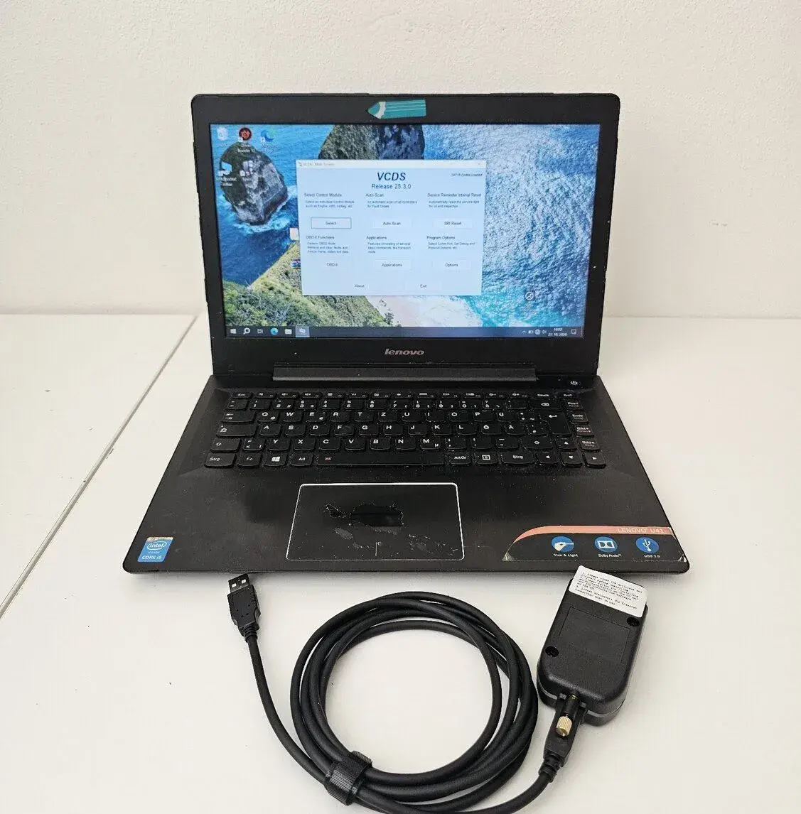 Notebook Acer + diagnostika VCDS Škoda a Volkswagen