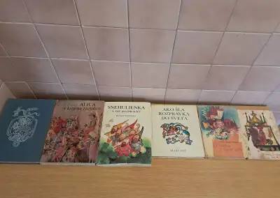 Staré detské knizky z 80tych rokov