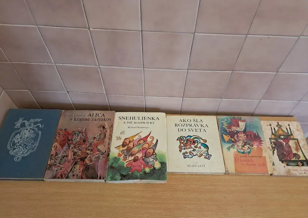 Staré detské knizky z 80tych rokov