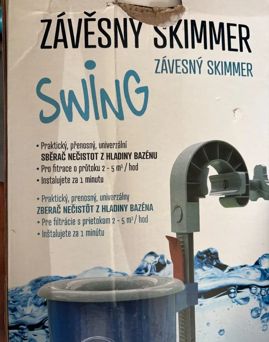 Závesný skimmer Mountfield, univerzálny