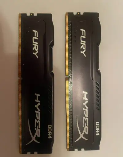 KINGSTON FURY BEAST DDR4 2x4Gb