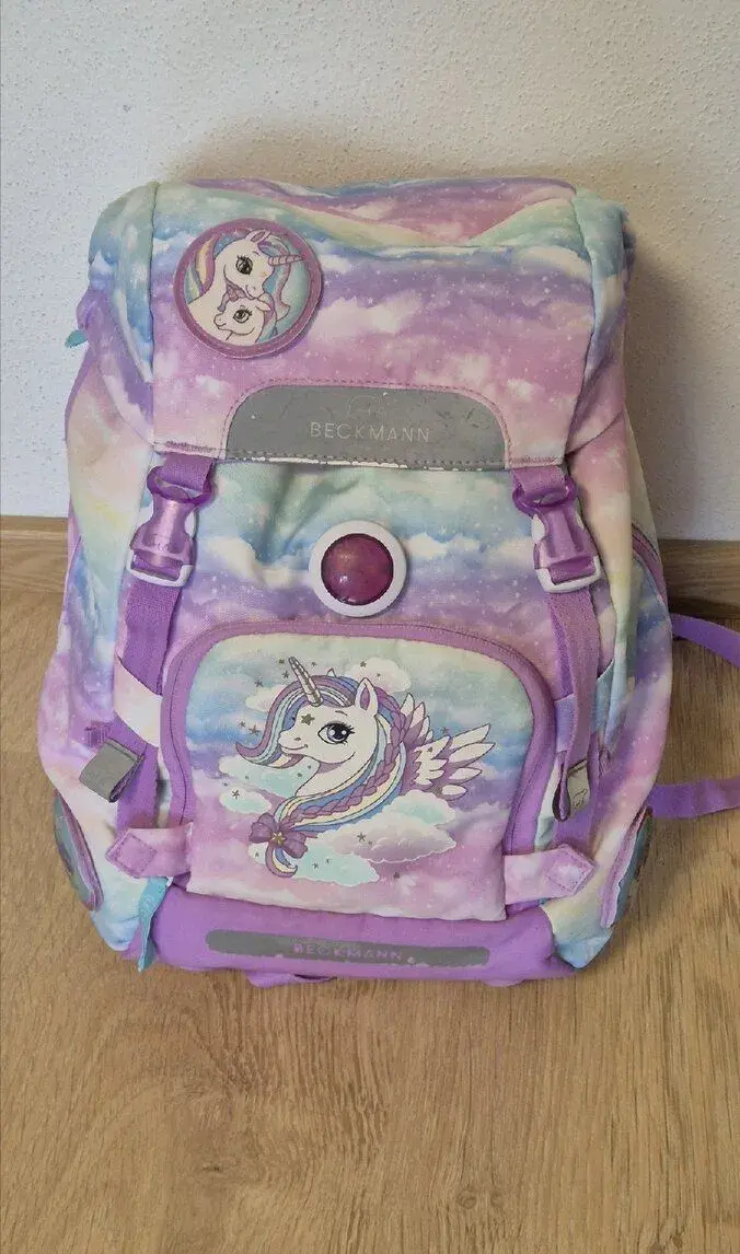 Školská taška Classic Unicorn Purple BECKMANN