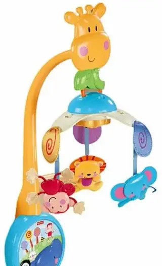 Kolotoč nad postieľku FISHER PRICE