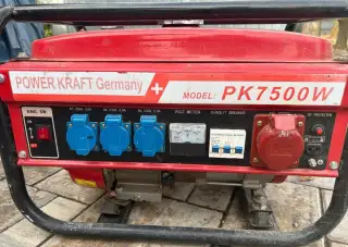Benzínová elektrocentrála POWER KRAFT Germany PK7500W