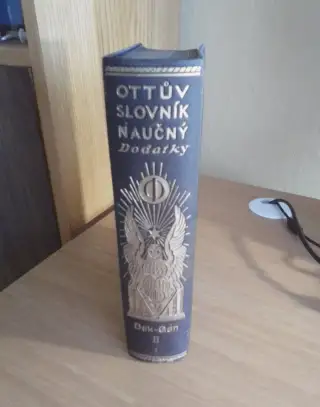 Originál Ottuv Slovník naučný - dodatok II 1 Dek-Gan 1932