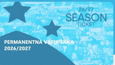 Permanentka SK Slovan 2026/2027 - 2ks