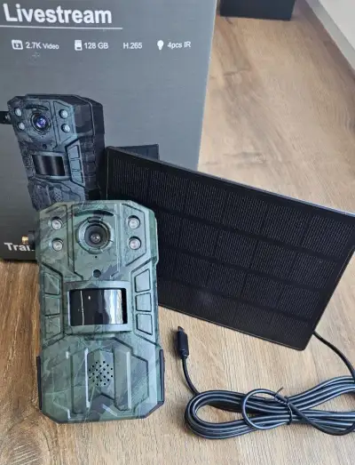 Nová Solárna 4G LTE Fotopasca na SIM kartu